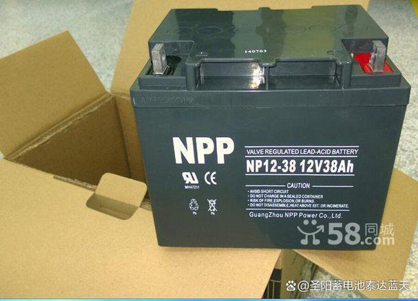 耐普蓄电池12v17ah npg12